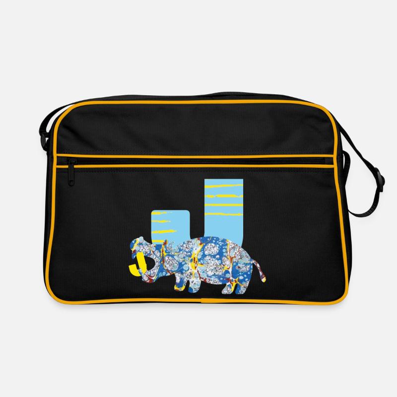 nilpferd e 205 j Retro Tasche