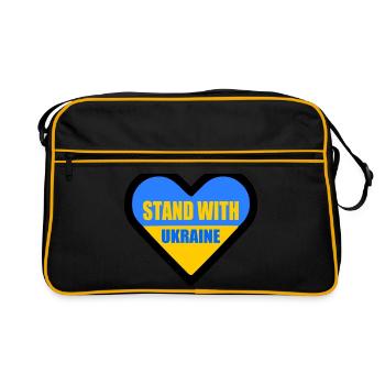 ukraine - Retro Bag - black/gold - Front