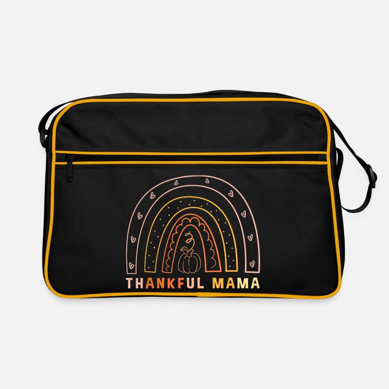 Thanksgiving Mama Mutter Oma Großmutter Retro Tasche