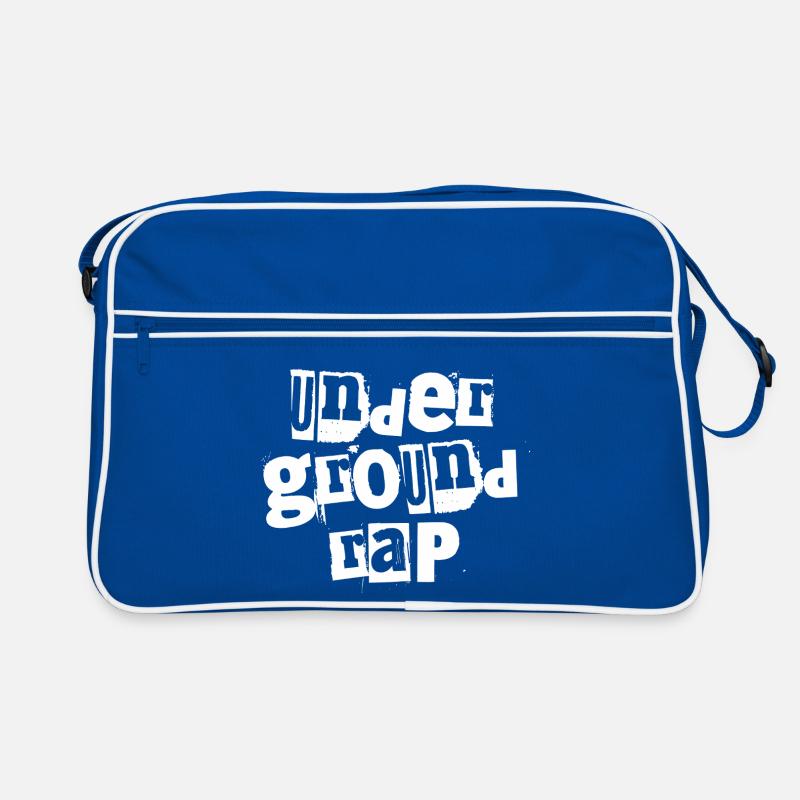 Underground-Rap-Typografie Retro Tasche
