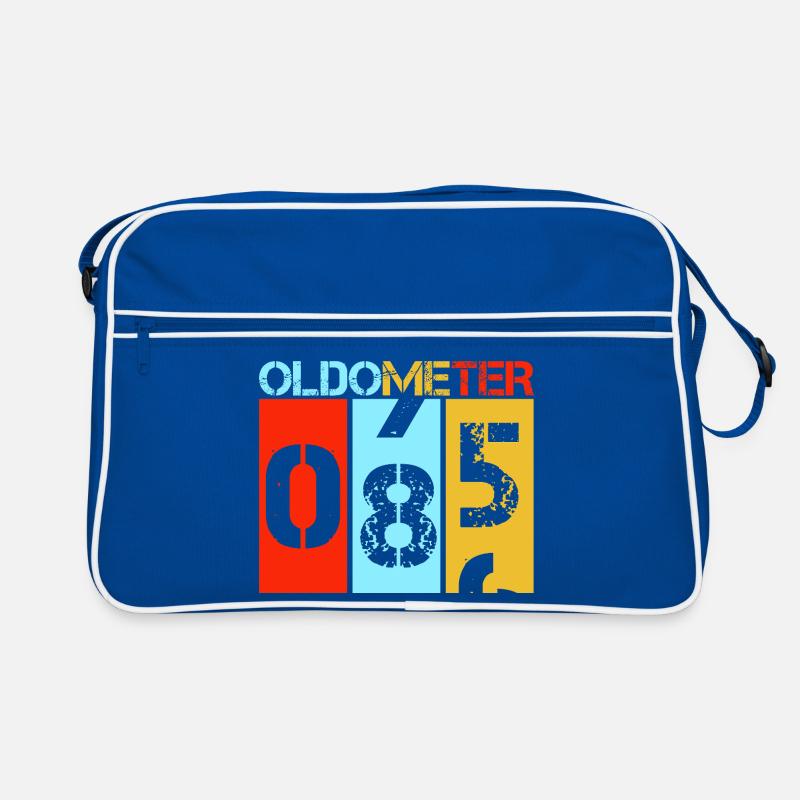 Oldometer 85 Funny 85th Birthday Milestone Gift Retro Bag
