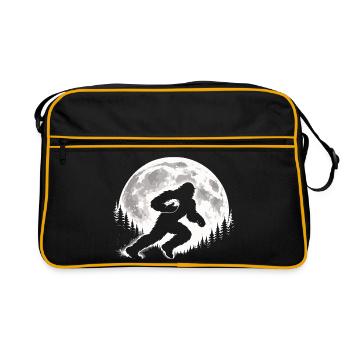 Bigfoot Rugby - Sac Retro - noir/or - Devant