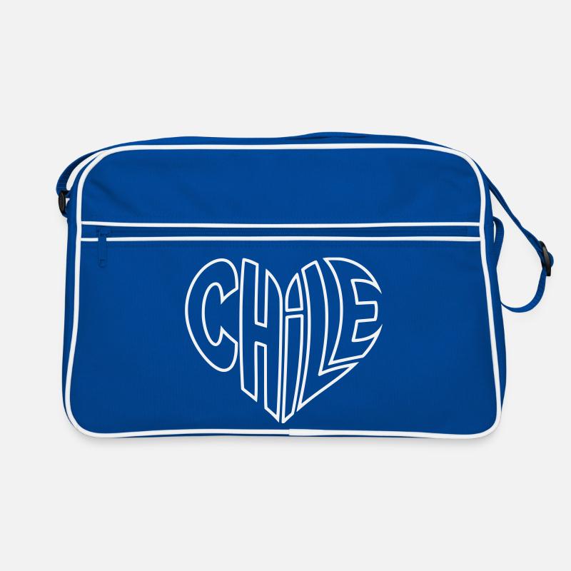 Chile Heart Typo Retro Bag