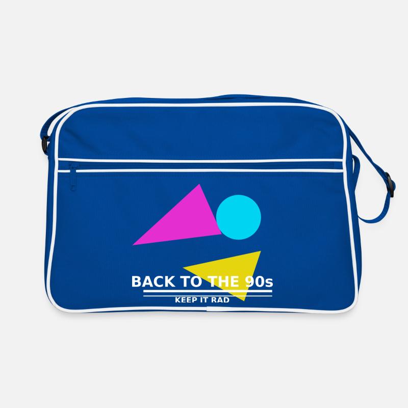 90s_tshirt_design Retro Tasche