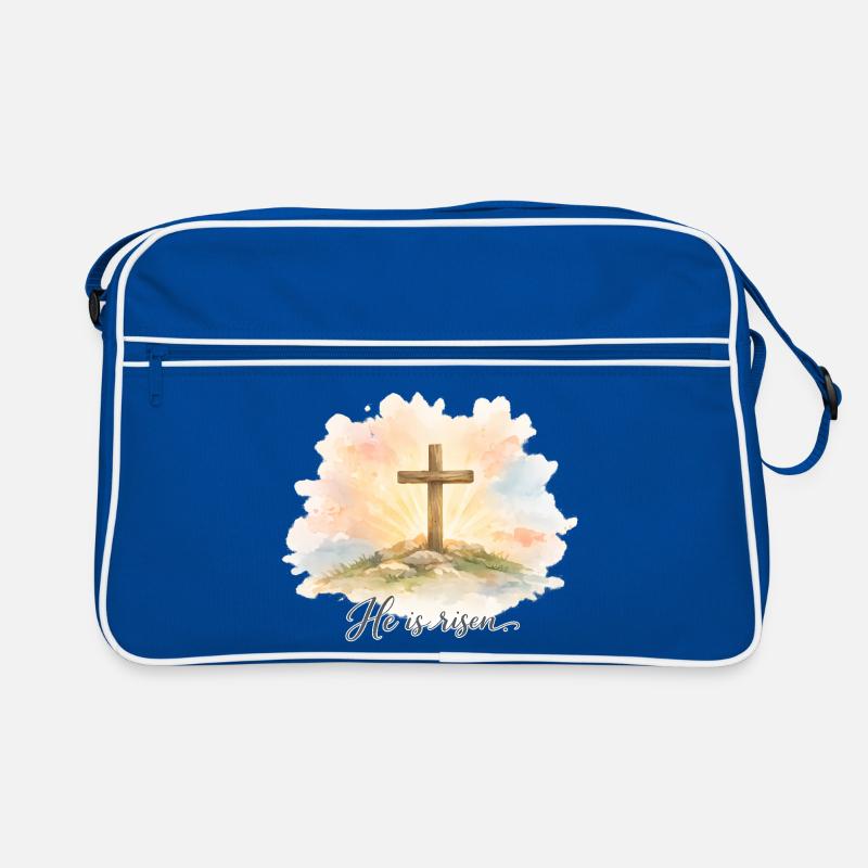 Resurrection He is Risen Easter Jesus Retro Bag