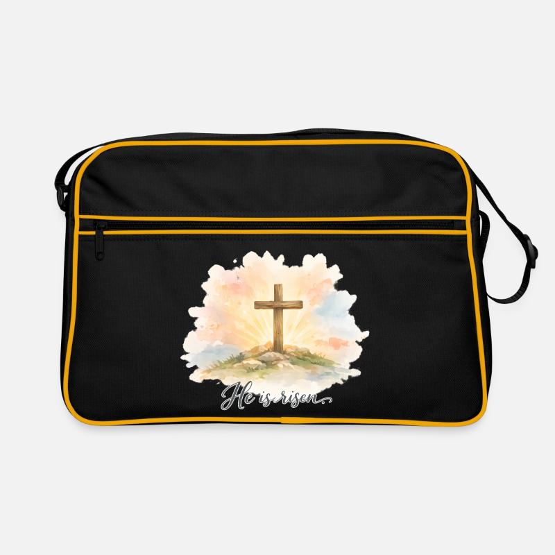 Resurrection He is Risen Easter Jesus Retro Bag