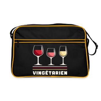 Vingtarien - Sac Retro - noir/or - Devant