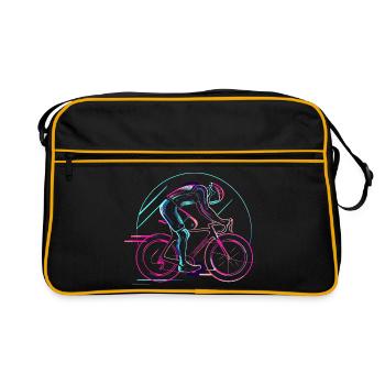 Steampunk cycliste - Sac Retro - noir/or - Devant