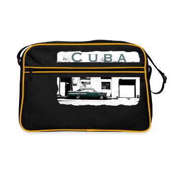 streetsofcuba - Sac Retro - noir/or - Devant