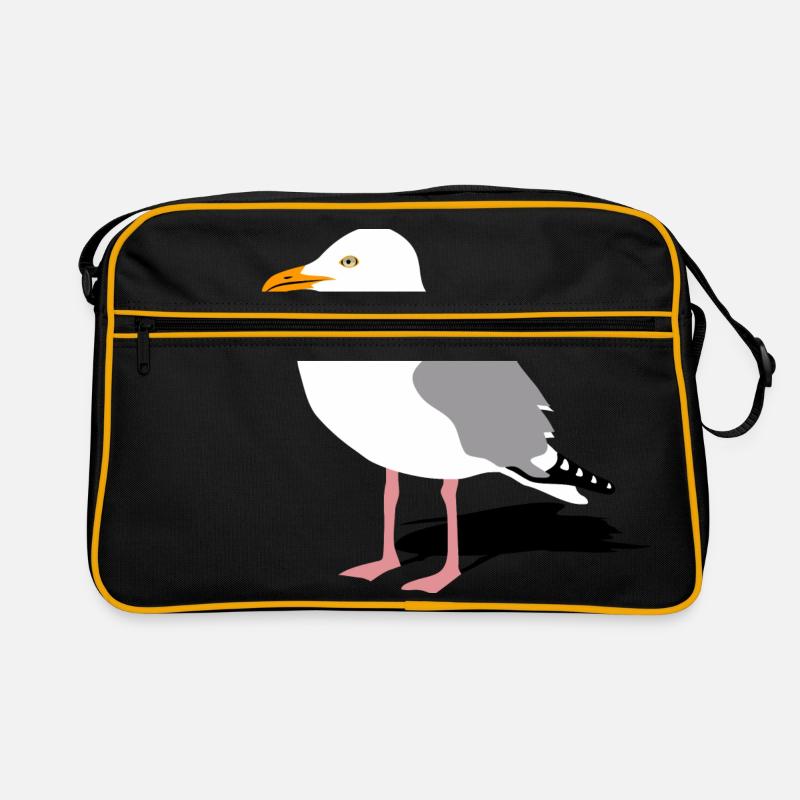 mouette port mer Sac Retro