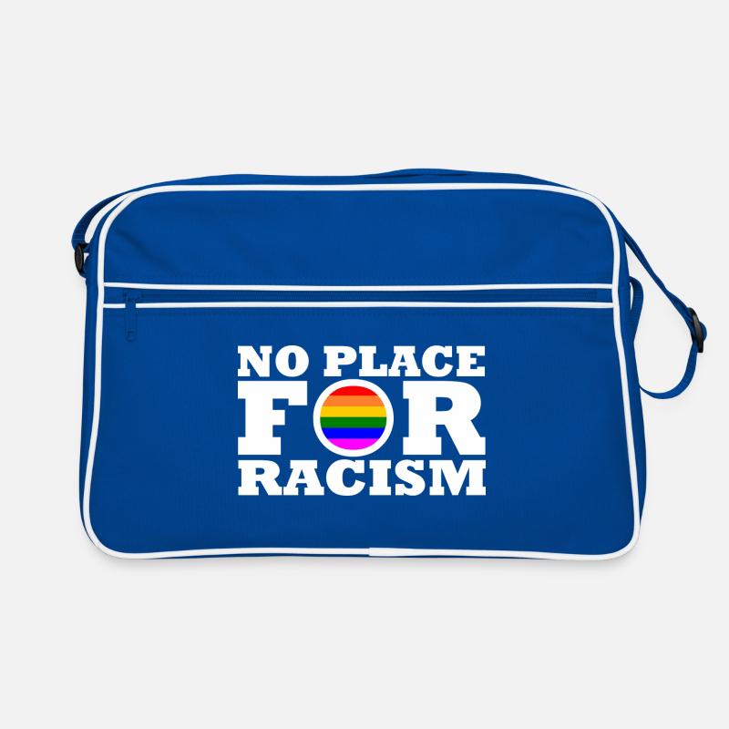 Pas de place pour le racisme Sac Retro