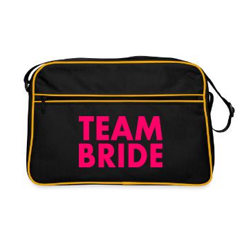 Team bride - Sac Retro - noir/or - Devant
