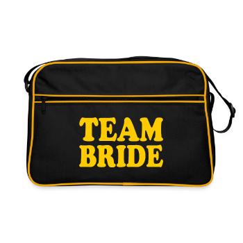 Team bride - Sac Retro - noir/or - Devant