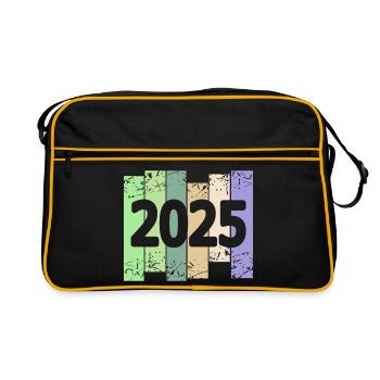 Œuvres d’art 2025 - Sac Retro - noir/or - Devant