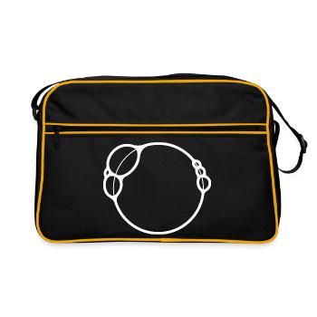 Bubbles - Retro Bag - black/gold - Front