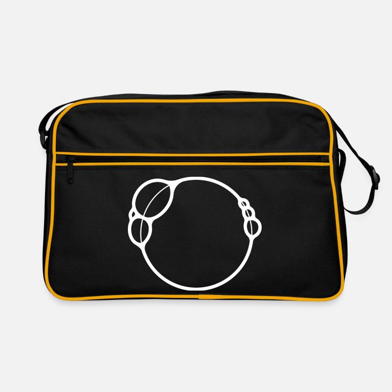 Bubbles - Retro Bag - black/gold