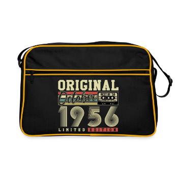 Original octobre 1956 – 70e anniversaire Rétro - Sac Retro - noir/or - Devant
