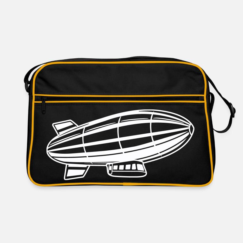 Airship Silhouette Zeppelin Retro Bag