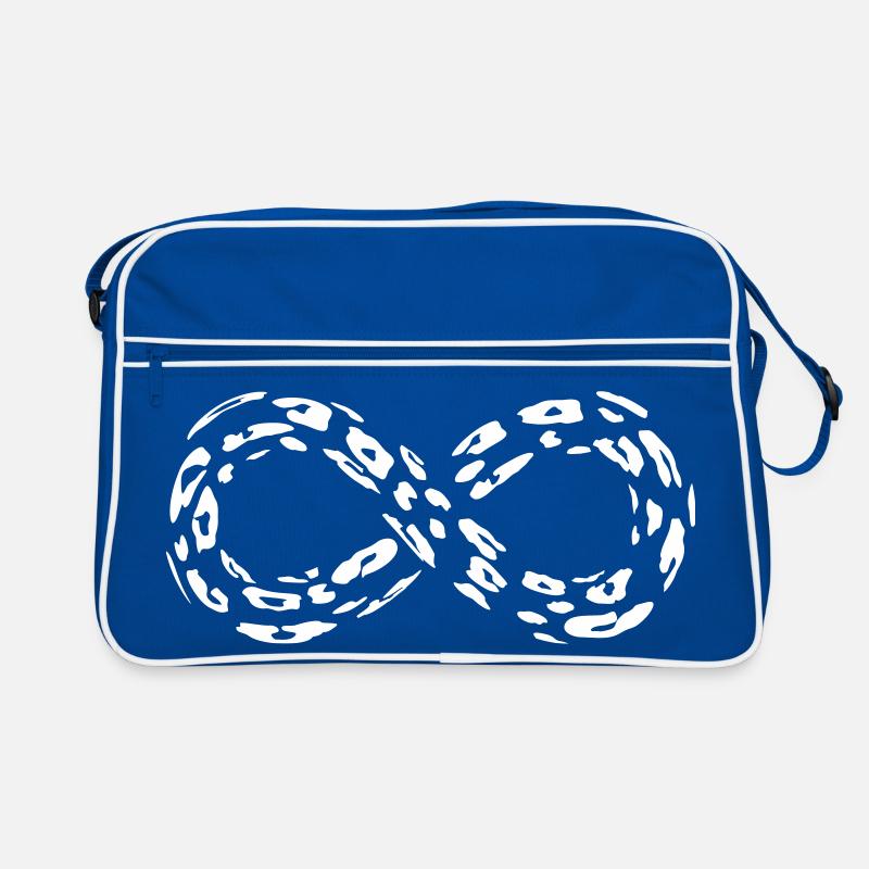 Leopard Infinity Loop Retro Bag