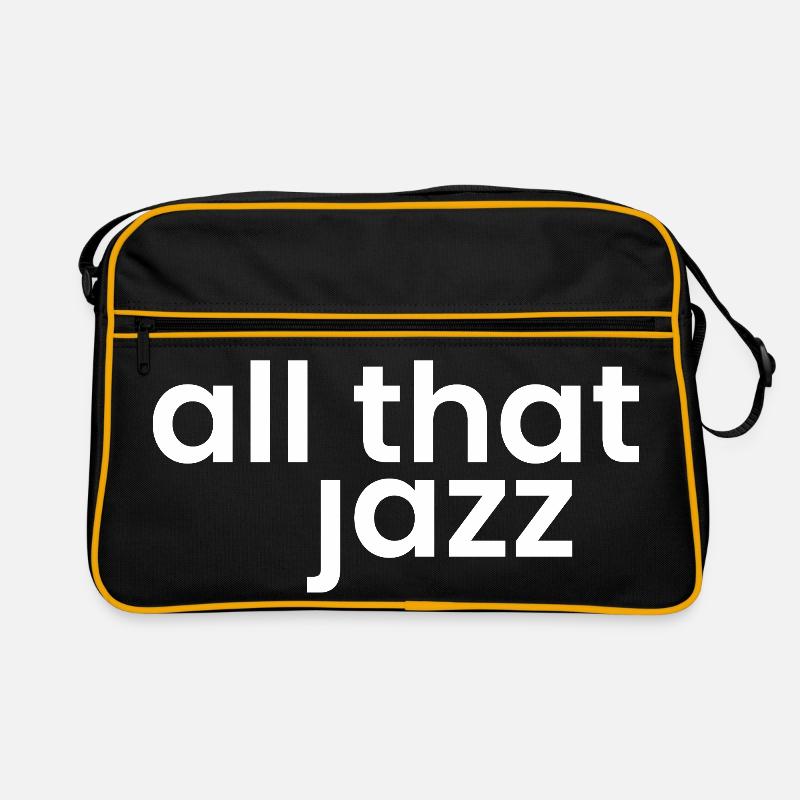 Jazz Phrase Bold Typography Retro Bag