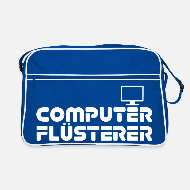 Impression rétro du Whisperer Ordinateur Sac Retro