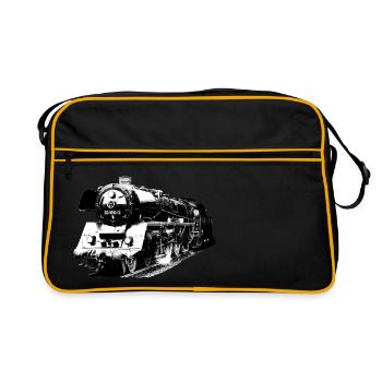 Steam locomotive 03 1010 - Retro Bag - black/gold - Front