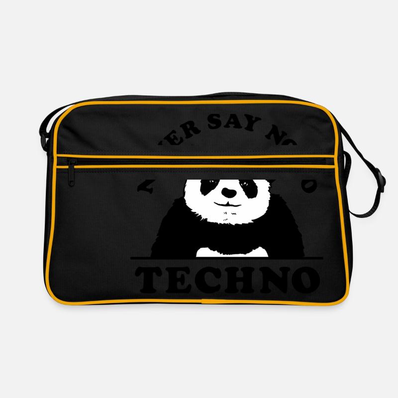 Never say no to techno II Retro Bag