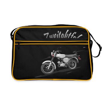 S51 cavaliers à deux temps - Sac Retro - noir/or - Devant