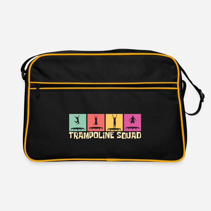 Trampoline Squad- Trampoline Gift Idea Retro Bag