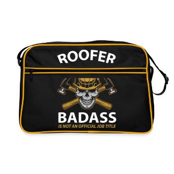roofer - Retro Bag - black/gold - Front