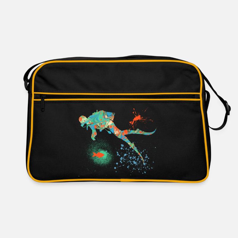plongée e 4 Sac Retro