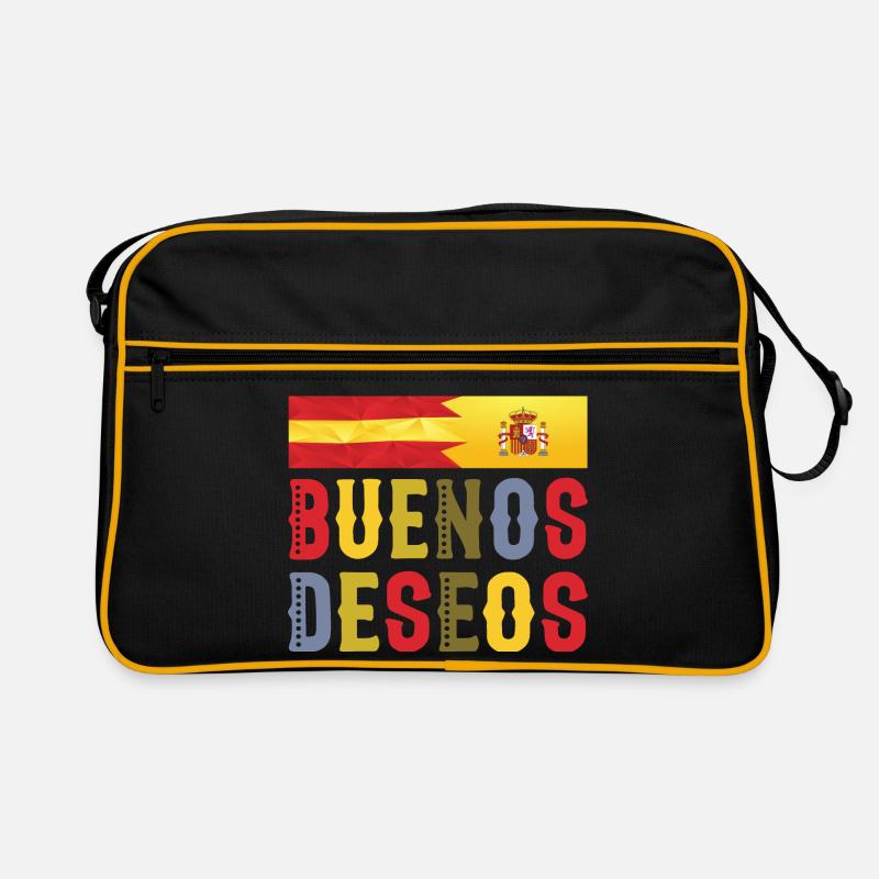 Buenos Deseos- Congratulations Tshirt Retro Bag
