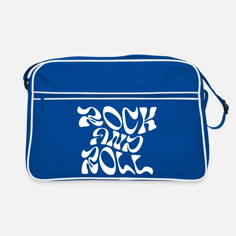 Rock and Roll Typography Design Retro Bag