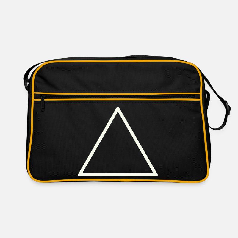 Contour géométrique du triangle Sac Retro