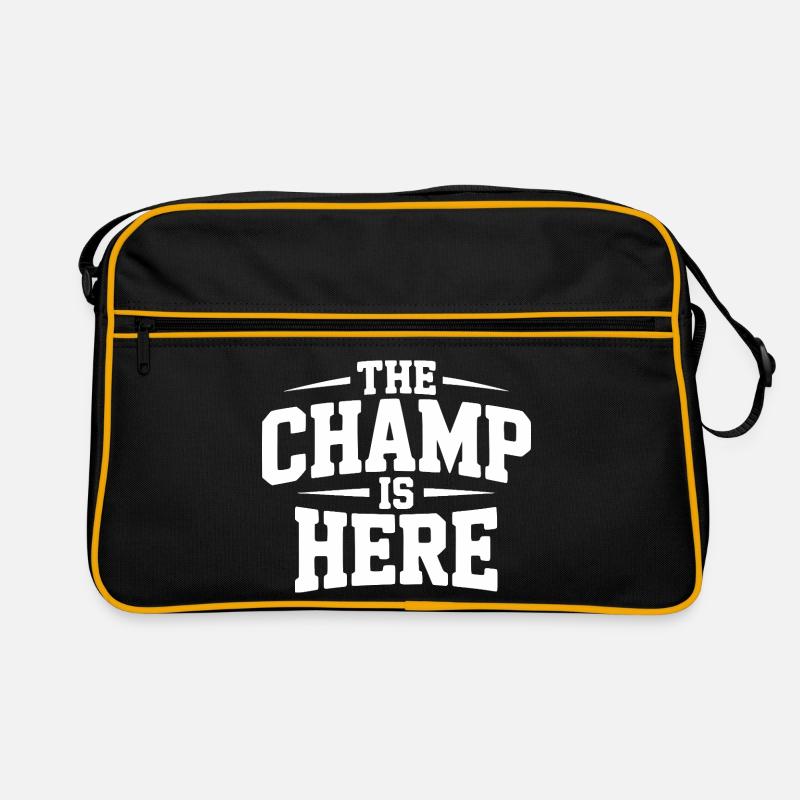 The Champ is Here Retro Bag