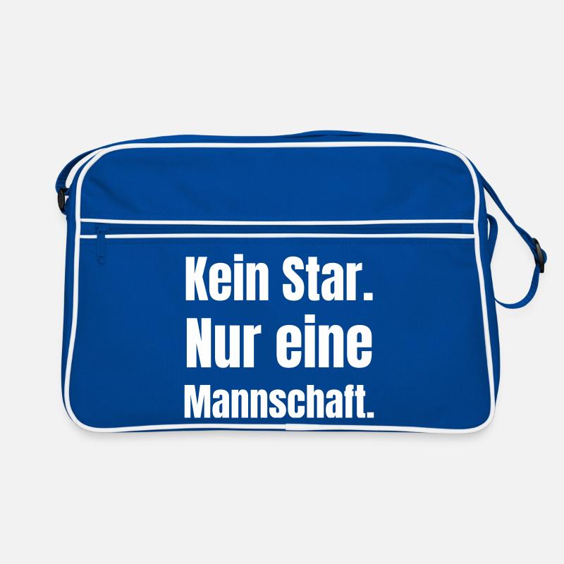 Kein Star, Nur eine Mannschaft, Retro Tasche