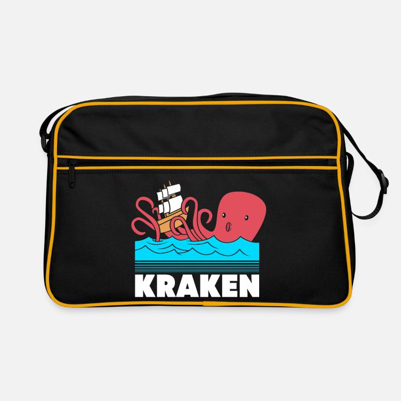 Octopus Octopus Octopus Octopus Squid Retro Bag