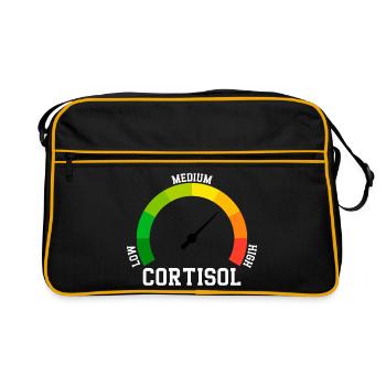 Low Cortisol Low Level Even - Retro Bag - black/gold - Front
