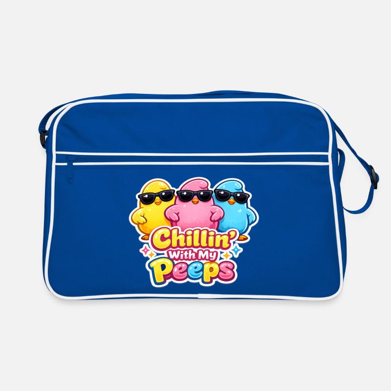 Relaxer avec mes gars Joyeuses Pâques Pâques Poussin Sac Retro