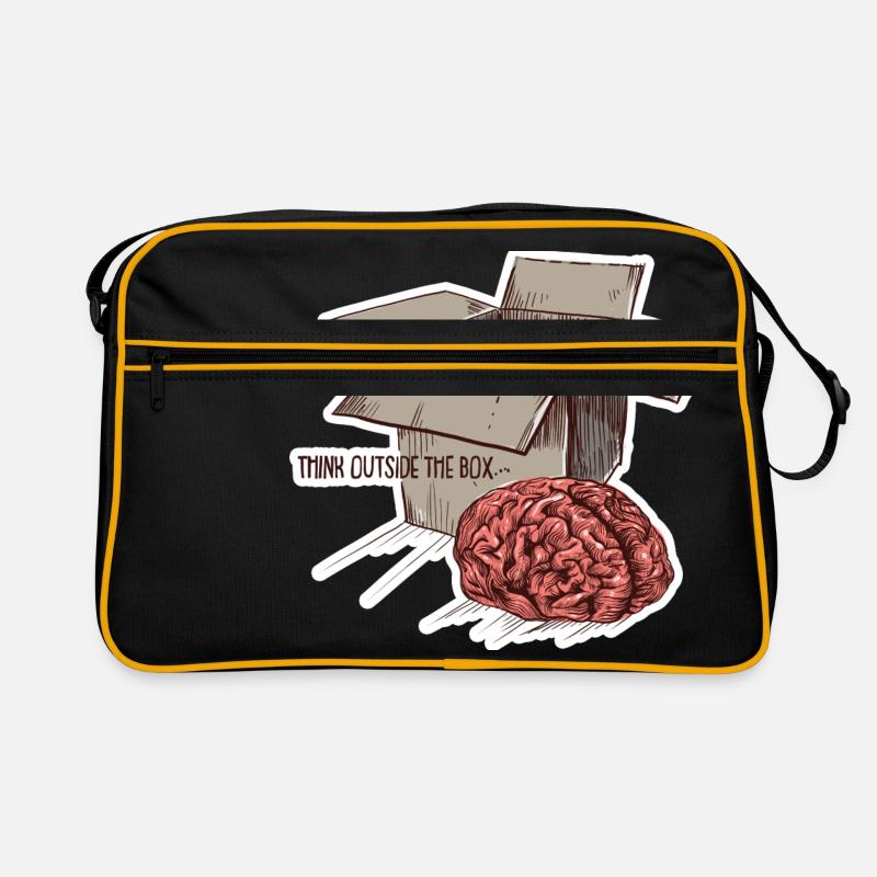 Think Outside The Box Color Retro Bag