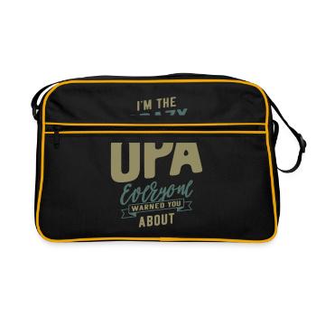 Fou Opa - Sac Retro - noir/or - Devant
