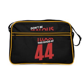 Don't Be Jealous 44 - Retro Bag - black/gold - Front