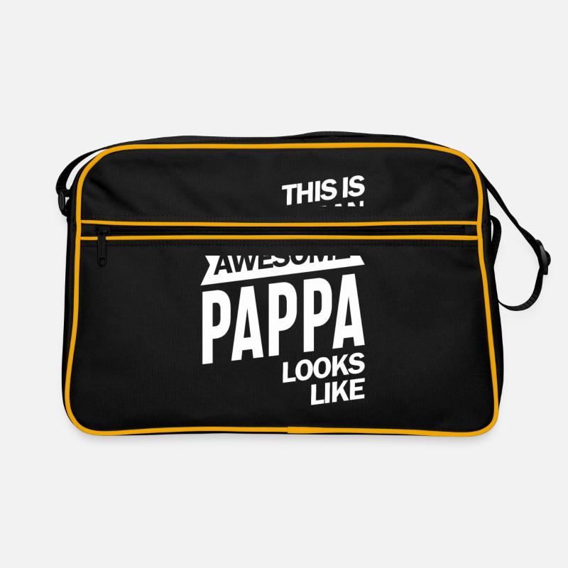 This is What an Awesome Pappa Retro Bag