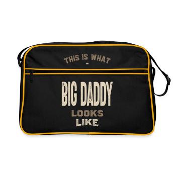 Really Cool Big Daddy - Retro Bag - black/gold - Front