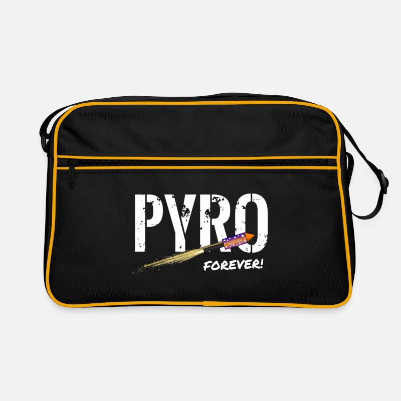 Pyro Forever Rakete Retro Tasche