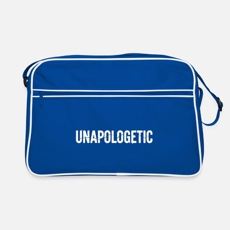 Unapologetic Authentics White Retro Bag