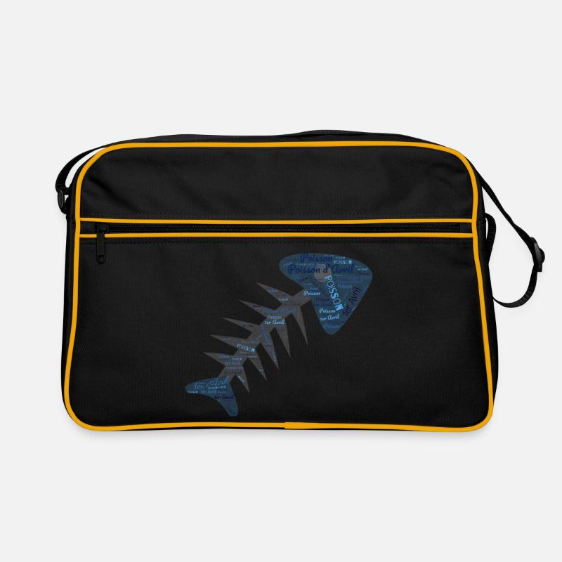 FISCH. APRILSCHERZ Retro Tasche