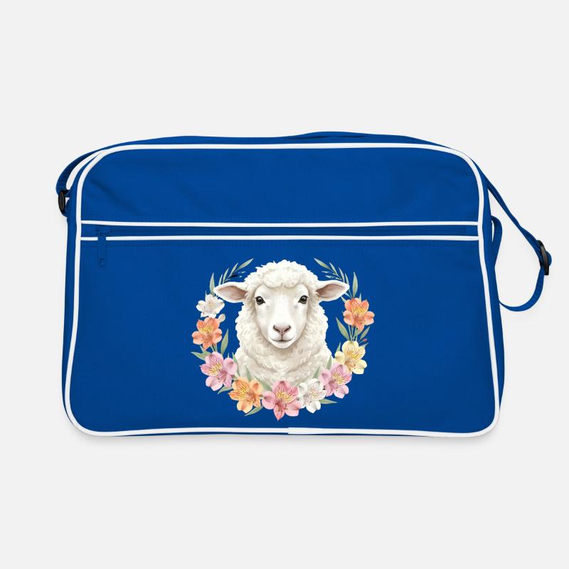 Mouton blanc Sac Retro