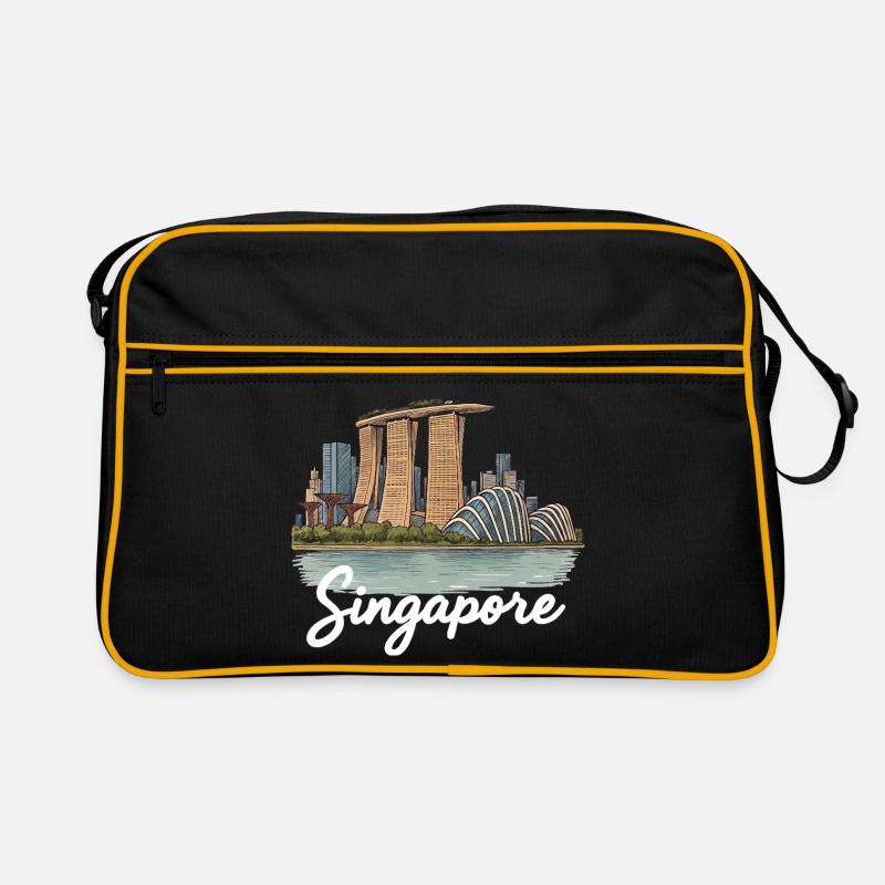 Singapur Retro Tasche
