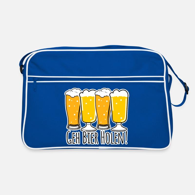 Va chercher de la bière ! Sac Retro